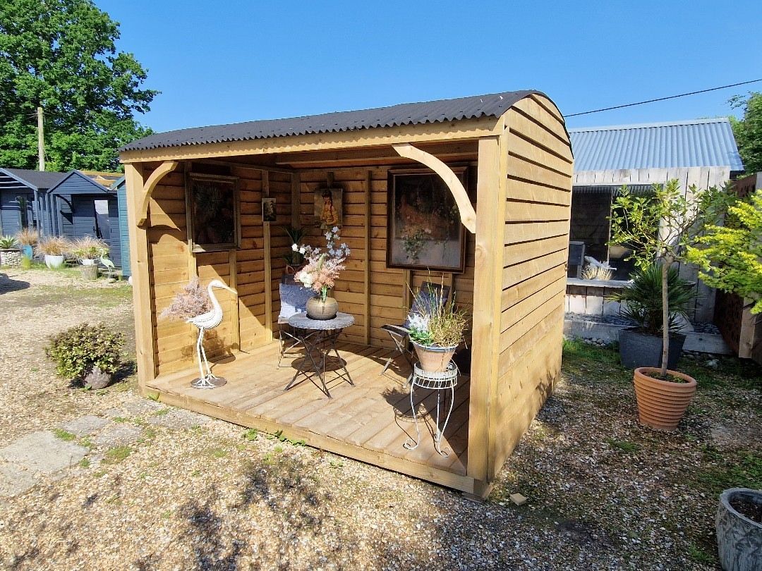 Shepherd style garden room