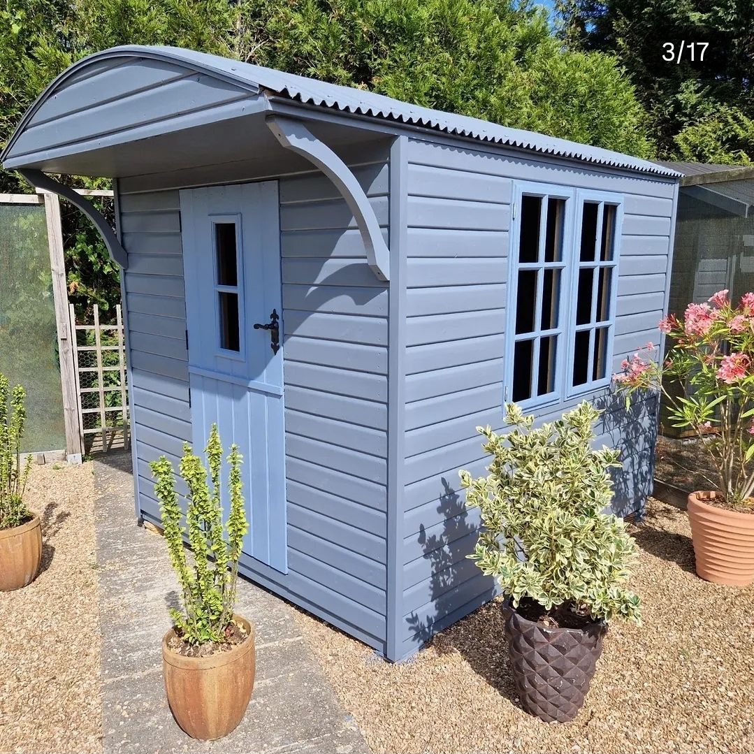 Shepherd style garden room