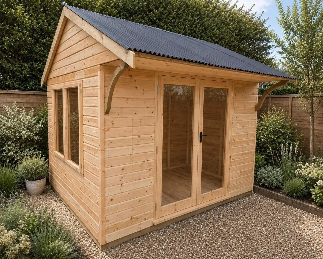 Country Style Studio — Pitched Roof, 8ft x 10ft